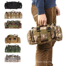 Waterproof Nylon Outdoor Multifucktion military Bag Military Tactical Waist Bag Camping Hiking Backpack Pouch Hand Bag